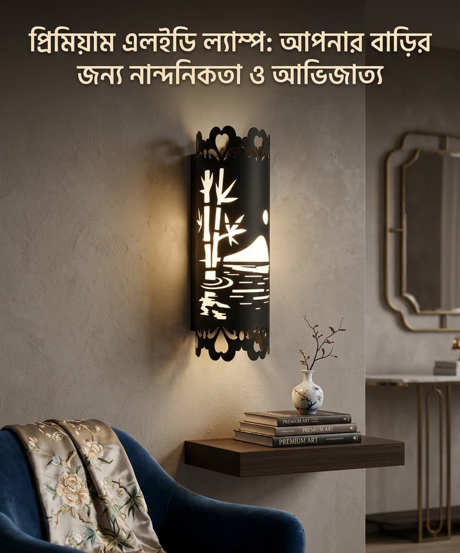 মেটাল প্রিমিয়াম ন্যাচার ওয়াল ল্যাম্প
